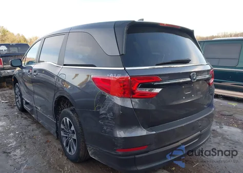 2022 Honda Odyssey Ex-L from USA, damaged, VIN 5FNRL6H73NB063959